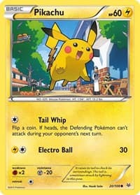 Pikachu - XY - Roaring Skies - Pokemon card