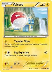 Voltorb - XY - Roaring Skies - Pokemon card