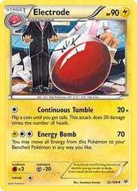 Electrode - XY - Roaring Skies - Pokemon card