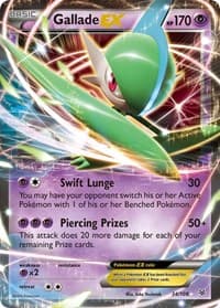 Gallade EX - XY - Roaring Skies - Pokemon card