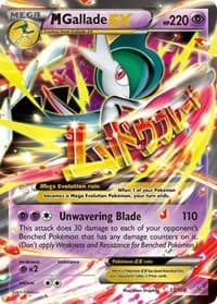 M Gallade EX - XY - Roaring Skies - Pokemon card