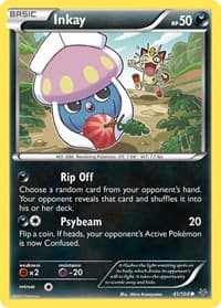 Inkay - XY - Roaring Skies - Pokemon card