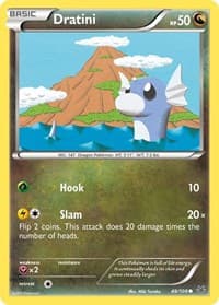 Dratini - XY - Roaring Skies - Pokemon card