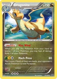 Dragonite (51) - XY - Roaring Skies - Pokemon card