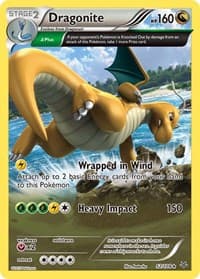 Dragonite (52 Delta) - XY - Roaring Skies - Pokemon card