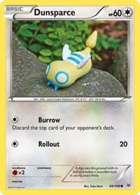 Dunsparce - XY - Roaring Skies - Pokemon card