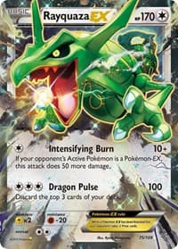 Rayquaza EX (75) - XY - Roaring Skies - Pokemon card