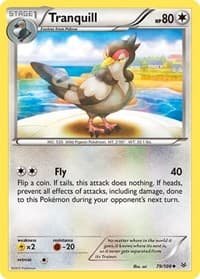 Tranquill - XY - Roaring Skies - Pokemon card