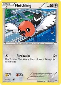 Fletchling - XY - Roaring Skies - Pokemon card