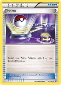 Switch - XY - Roaring Skies - Pokemon card
