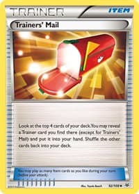 Trainers' Mail - XY - Roaring Skies - Pokemon card