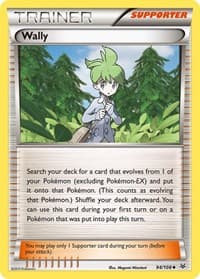 Wally - XY - Roaring Skies - Pokemon card
