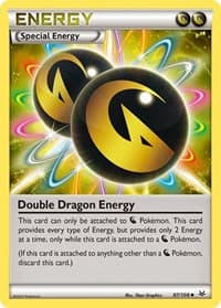 Double Dragon Energy - XY - Roaring Skies - Pokemon card