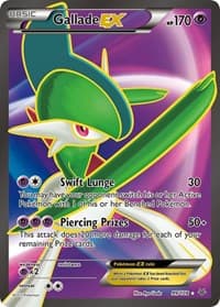 Gallade EX (99 Full Art) - XY - Roaring Skies - Pokemon card