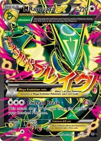 M Rayquaza EX (105 Full Art) - XY - Roaring Skies - Pokemon card