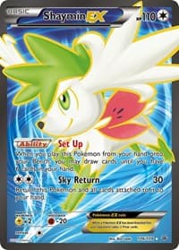 Shaymin EX (106 Full Art) - XY - Roaring Skies - Pokemon card