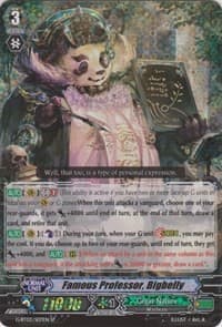 Famous Professor, Bigbelly (SP) - G-BT02: Soaring Ascent of Gale & Blossom - Cardfight Vanguard card