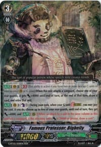 Famous Professor, Bigbelly - G-BT02: Soaring Ascent of Gale & Blossom - Cardfight Vanguard card