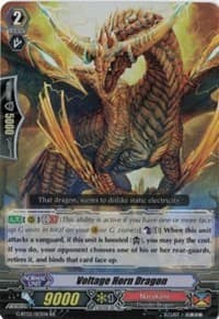 Voltage Horn Dragon - G-BT02: Soaring Ascent of Gale & Blossom - Cardfight Vanguard card