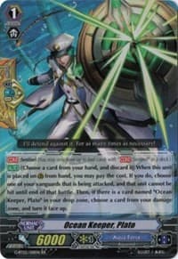 Ocean Keeper, Plato - G-BT02: Soaring Ascent of Gale & Blossom - Cardfight Vanguard card
