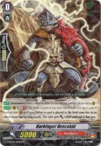 Harbinger Dracokid - G-BT02: Soaring Ascent of Gale & Blossom - Cardfight Vanguard card