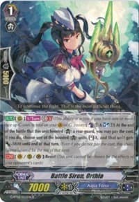 Battle Siren, Orthia - G-BT02: Soaring Ascent of Gale & Blossom - Cardfight Vanguard card