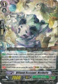 Diligent Assistant, Minibelly - G-BT02: Soaring Ascent of Gale & Blossom - Cardfight Vanguard card