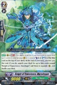 Knight of Transience, Maredream - G-BT02: Soaring Ascent of Gale & Blossom - Cardfight Vanguard card