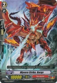 Wyvern Strike, Bargs - G-BT02: Soaring Ascent of Gale & Blossom - Cardfight Vanguard card