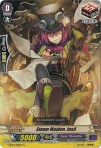 Steam Maiden, Jusil - G-BT02: Soaring Ascent of Gale & Blossom - Cardfight Vanguard card
