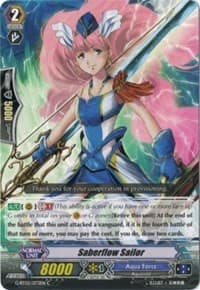 Saberflow Sailor - G-BT02: Soaring Ascent of Gale & Blossom - Cardfight Vanguard card