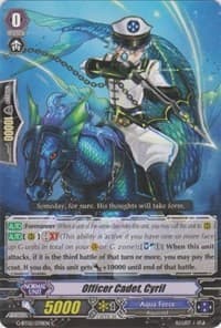 Officer Cadet, Cyril - G-BT02: Soaring Ascent of Gale & Blossom - Cardfight Vanguard card