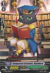 Composed Scienties, Nyankuro - G-BT02: Soaring Ascent of Gale & Blossom - Cardfight Vanguard card