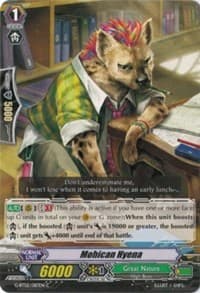 Mohican Hyena - G-BT02: Soaring Ascent of Gale & Blossom - Cardfight Vanguard card