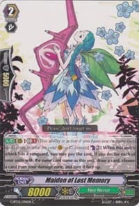 Maiden of Lost Memory - G-BT02: Soaring Ascent of Gale & Blossom - Cardfight Vanguard card