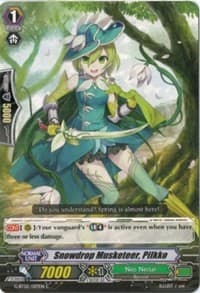 Snowdrop Musketeer, Pilkko - G-BT02: Soaring Ascent of Gale & Blossom - Cardfight Vanguard card