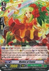 Maiden of Canna - G-BT02: Soaring Ascent of Gale & Blossom - Cardfight Vanguard card