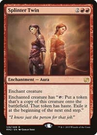 Splinter Twin - Modern Masters 2015 - Magic: The Gathering card