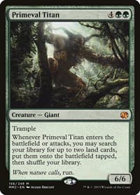 Primeval Titan - Modern Masters 2015 - Magic: The Gathering card