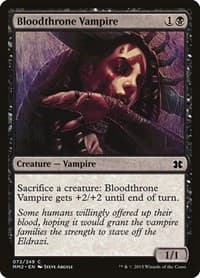 Bloodthrone Vampire - Modern Masters 2015 - Magic: The Gathering card