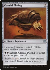 Cranial Plating - Modern Masters 2015 - Magic: The Gathering card