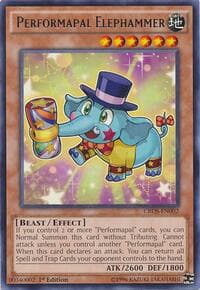 Performapal Elephammer - Crossed Souls - YuGiOh card