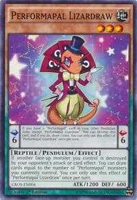 Performapal Lizardraw - Crossed Souls - YuGiOh card