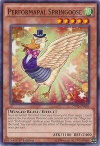 Performapal Springoose - Crossed Souls - YuGiOh card