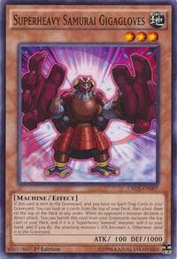 Superheavy Samurai Gigagloves - Crossed Souls - YuGiOh card