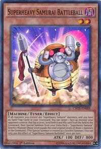 Superheavy Samurai Battleball - Crossed Souls - YuGiOh card