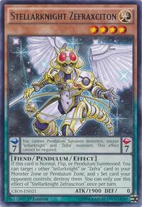 Stellarknight Zefraxciton - Crossed Souls - YuGiOh card