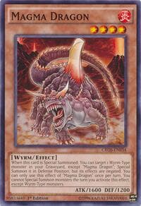 Magma Dragon - Crossed Souls - YuGiOh card
