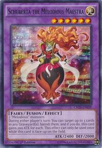 Schuberta the Melodious Maestra - Crossed Souls - YuGiOh card