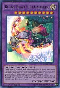 Ritual Beast Ulti-Gaiapelio - Crossed Souls - YuGiOh card
